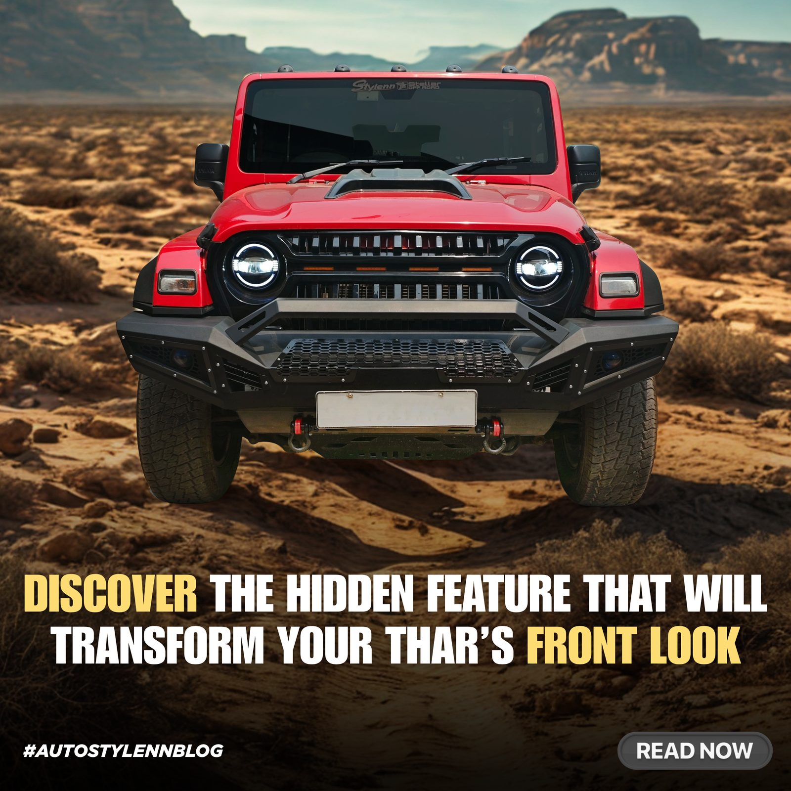 Discover the Hidden Feature That Will Transform Your Thar’s Front Look