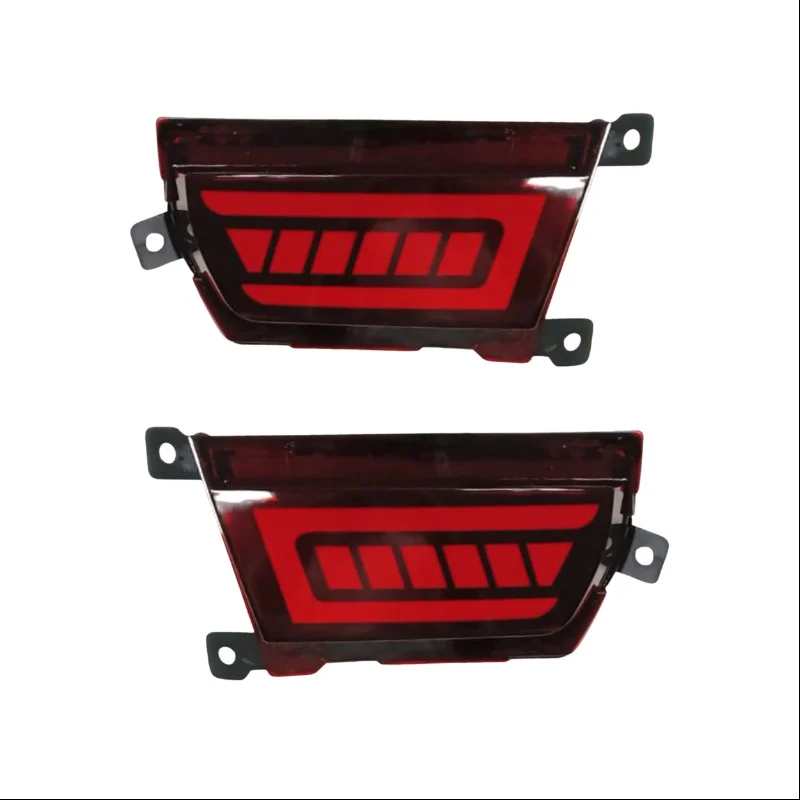 Mahindra Scorpio N 2D Red Bumper Reflector Matrix